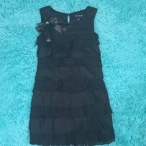 Secret Charm Black Lace Dress